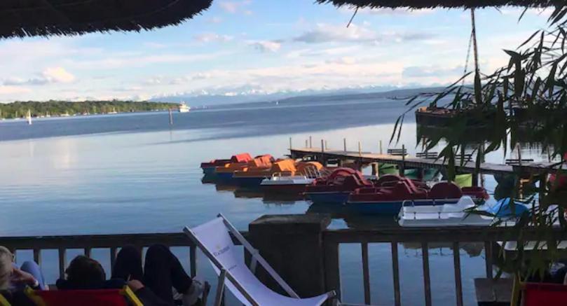 Bed Bike & Breakfast, Zimmer Innerhalb Eines Privathauses Mit Gemeinschaftsbad Inning am Ammersee Ngoại thất bức ảnh